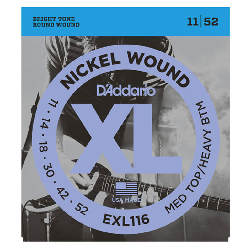 Daddario Exl116-Nickel Wound 11-52