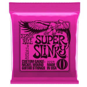 Ernie Ball Super Slinky Rosa 9-42