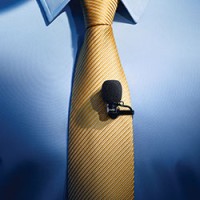 Sistemas inalámbricos con micro de corbata